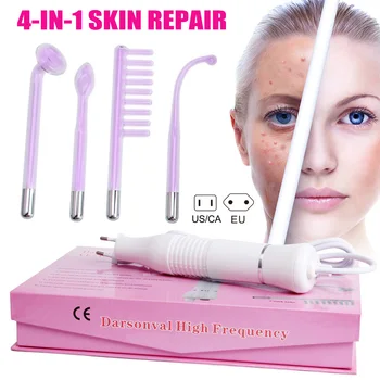

4-in-1 Skin Repair System Facial Anti-aging Massager Stick High Frequency Beauty Instrument Dropshipping SMJ