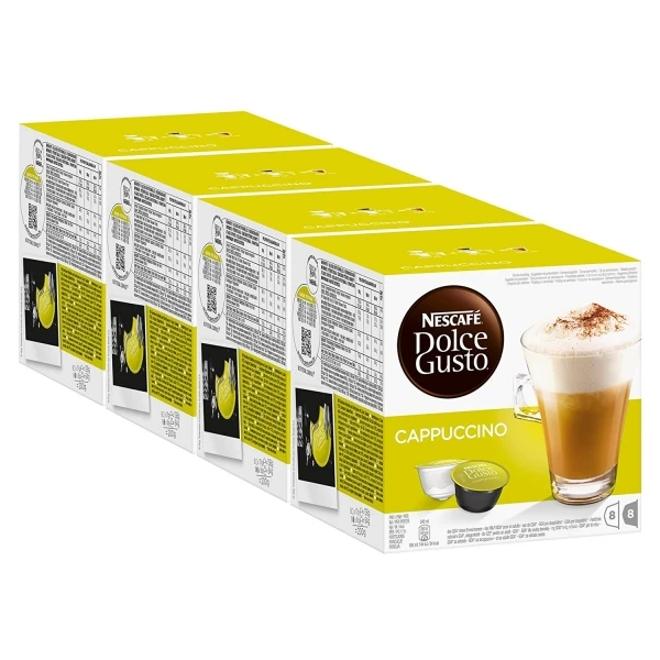Dolce Gusto Confezione 4 Cappuccino