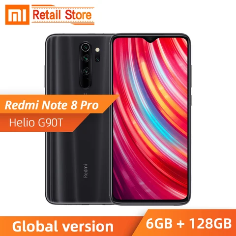 Global Version Xiaomi Redmi Note Pro 6GB 128GB MTK Heilo G90T Mobile Phone Quad Cameras smartphone 64MP 4500mah NFC 18W Global Version Xiaomi Redmi Note Pro 6GB 128GB MTK Heilo G90T Mobile Phone Quad Cameras smartphone 64MP 4500mah NFC 18W