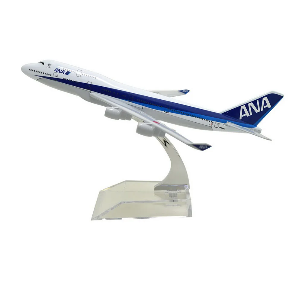 

TANG DYNASTY(TM) 1:400 16cm Boeing B747-400 ANA Airlines Metal Airplane Model Plane Toy Plane Model