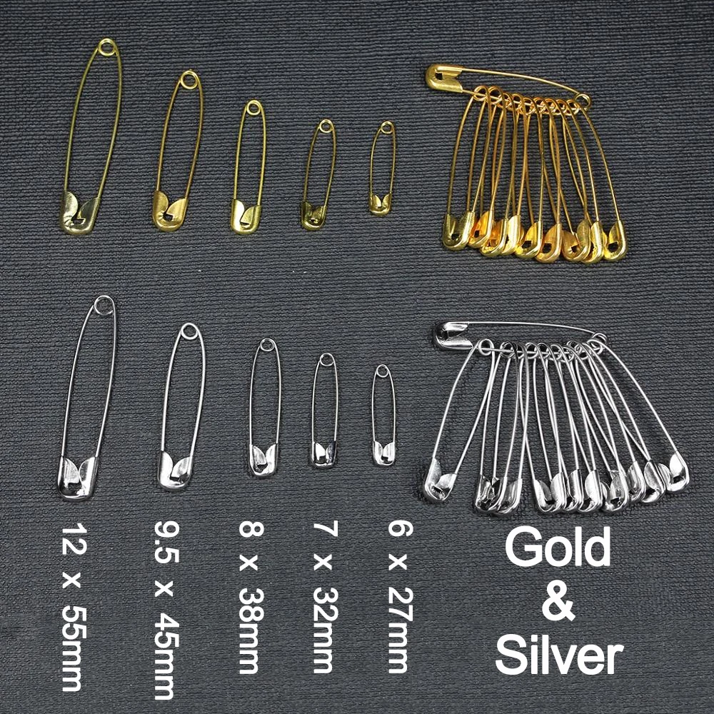 Discount Sewing-Tools-Accessory Small-Brooch Safety-Pins 50pc Metal-Needles-6mm-12mm DIY Large 4000166612952