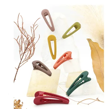 

Bang Clip Hairpin Headdress MORI Series Simple Side Edge Headband Online Celebrity Color Long Clip Hairpin Side Clip Hair Access