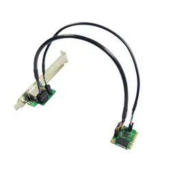 Сетевые карты мини PCI-Express Gigabit Ethernet RJ45 порт адаптер 10/100/1000 Базовая T сетевой LAN контроллер Карта Бесплатный Интернет