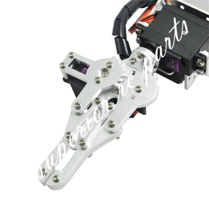 Servos para Arduino Mechanical Q Rot2u 6dof Aluminio Robot Arm Clamp Garra Kit W 