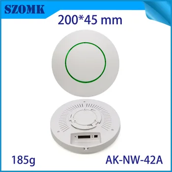 

10 pcs 200*45mm wireless ceiling AP electronic plastic enclosure junction housing smart home controller communication device box