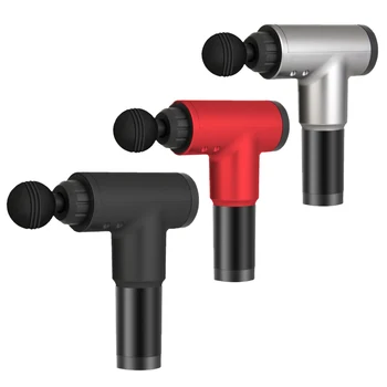 

Rechargeable Percussion Massage Gun Body Massager for Muscles Handheld Deep Tissue Electric Muscle Massager with 4 Heads