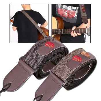 

Colorful Adjustable Embroidery Part Fashion Braces Guitar Strap Bass Musical Instruments Ukulele Accessories Tools