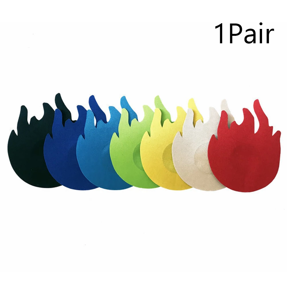 

1 Pair Women Bra Pads Adhesive Stickers Fashion Flame Shape Disposable Invisible Nipple Cover Sexy Seamless Pasties Intimates