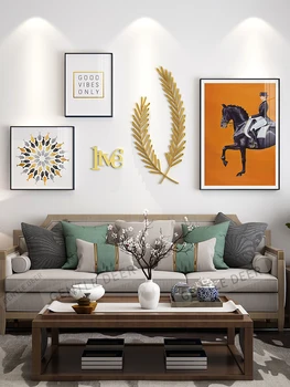 

Restaurant Decoration Painting Modern Minimalist Hotel Table Wall Hanging Painting Small Fresh Creative Personality Mural