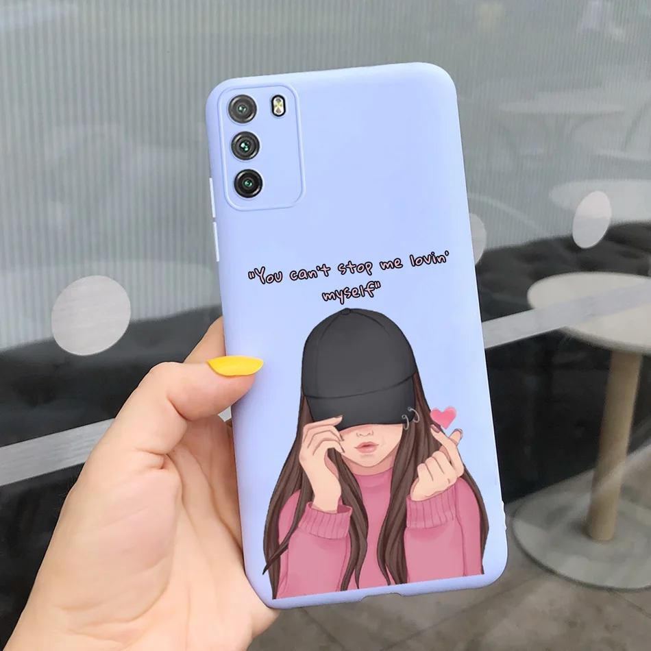 Poco M3 Silicone Phone Case For Xiaomi Poco M3 Cases Sunflower Printed Soft TPU Back Cover Funda For Xiaomi Poco M 3 M3 PocoM3 leather case for xiaomi