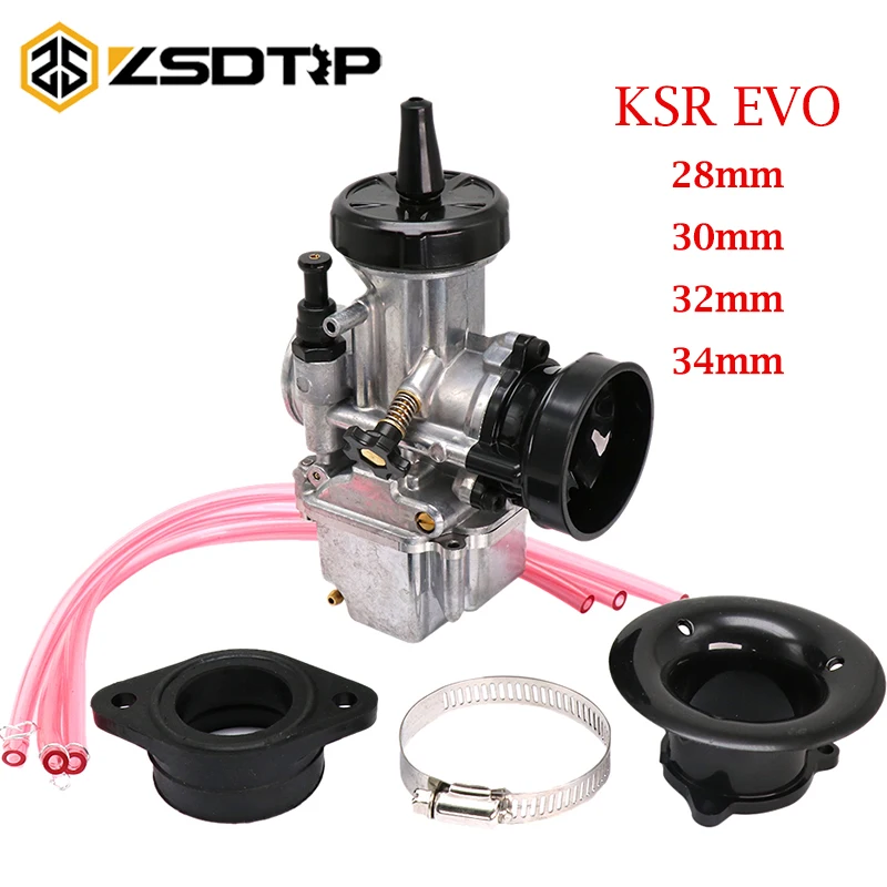 Карбюратор ZSDTRP KSR 28 мм 30 32 34 эволюционный комплект EVO Carb для универсального HONDA Yamaha