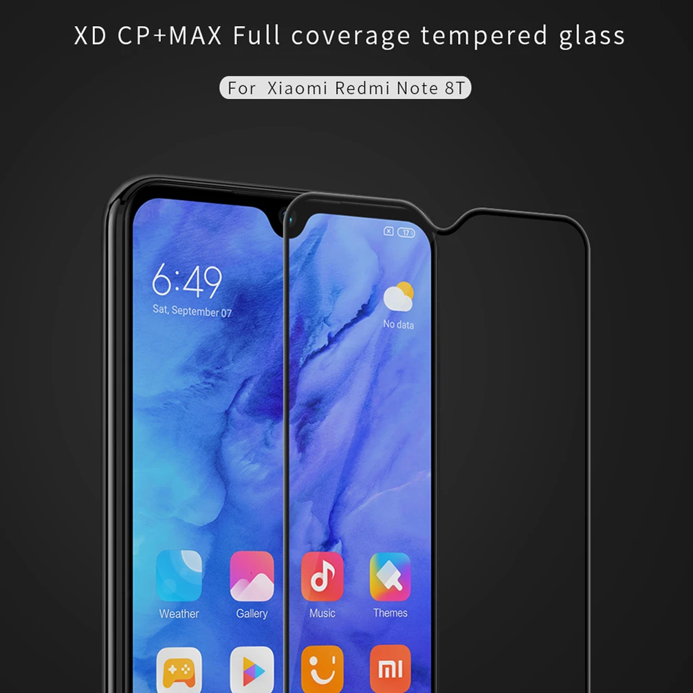 Для Xiaomi Redmi Note 8 NOTE 8T Nillkin закаленное стекло H/H+ Pro XD 3D CP+ Pro Защита экрана для Xiaomi Redmi Note 8 Pro