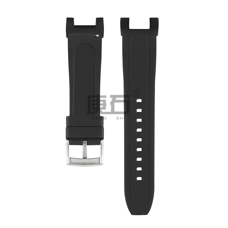High-quality Rubber 24 mm Wristwatch Band W90070G2_K0011509 main image 1