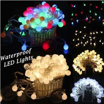 

80LED 10M Fairy String Fairy Light Durable Garden Wedding Waterproof Romantic Super Bright Festival Xmas Decor Outdoor