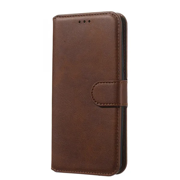 brown Huawei Honor 7C Чехол 5.7 дюймов Ретро Магнитный Кошелек Книга Кожаный откидной Чехол на для Huawei Honor 7C honor7 C aum-L41 Чехол Чехлы Задняя обложка Телефона Сумка - Цвет: brown