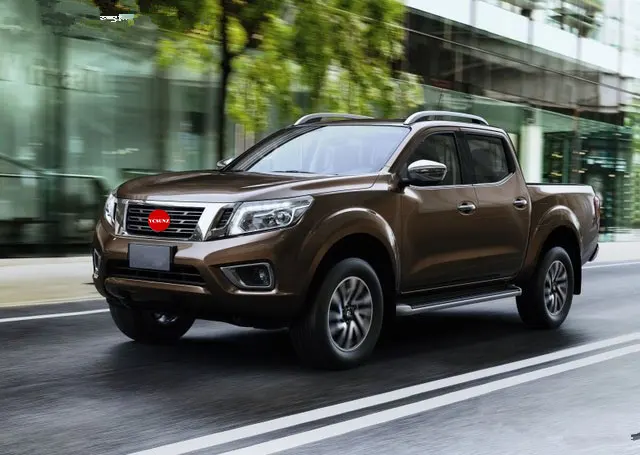 2014 2019 ABS хром для Nissan Navara 2017 Np300 аксессуары передняя фара frontier автостайлинг Ycsunz|light