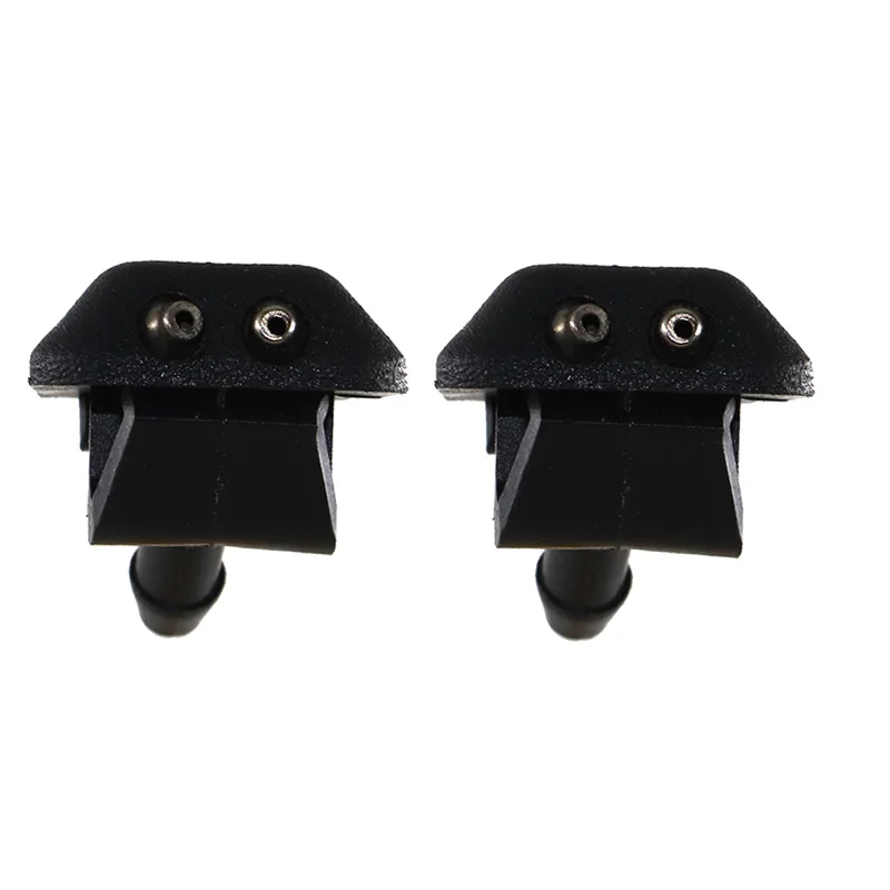 Pair Front Windshield Wiper Water Spray Jet Washer Rubber Gaskets for AUDI 100 200 80 90 CABRIOLET COUPE V8 wiper sprayer