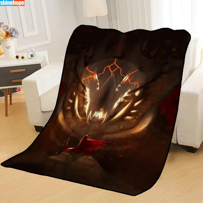 На заказ RWBY Yang Одеяла Пледы одеяло мягкое одеяло летнее одеяло аниме одеяло путешествия одеяло - Цвет: Blanket 2