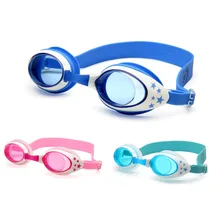 Очки для плавания детские профессиональные Мультяшные для мальчиков и девочек противотуманные Детские водонепроницаемые очки для плавания силиконовые очки для дайвинга