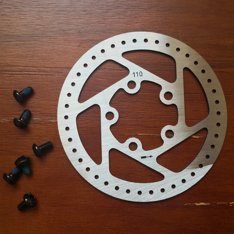 

Bicycle Disc Brake Rotor 110mm/120mm 5-Bolt For Xiaomi Mijia M365 Electric Scooter Customize Brake Disc