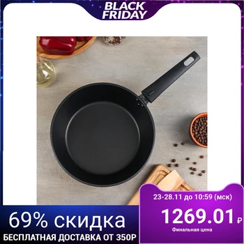 

Frying pan "Nadezhda", 24 cm, removable handle