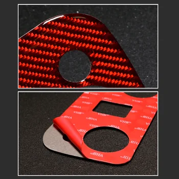 

Carbon Fiber Reading Light Sticker Auto For Ford Mustang 2015-2019 Red Waterproof Decal