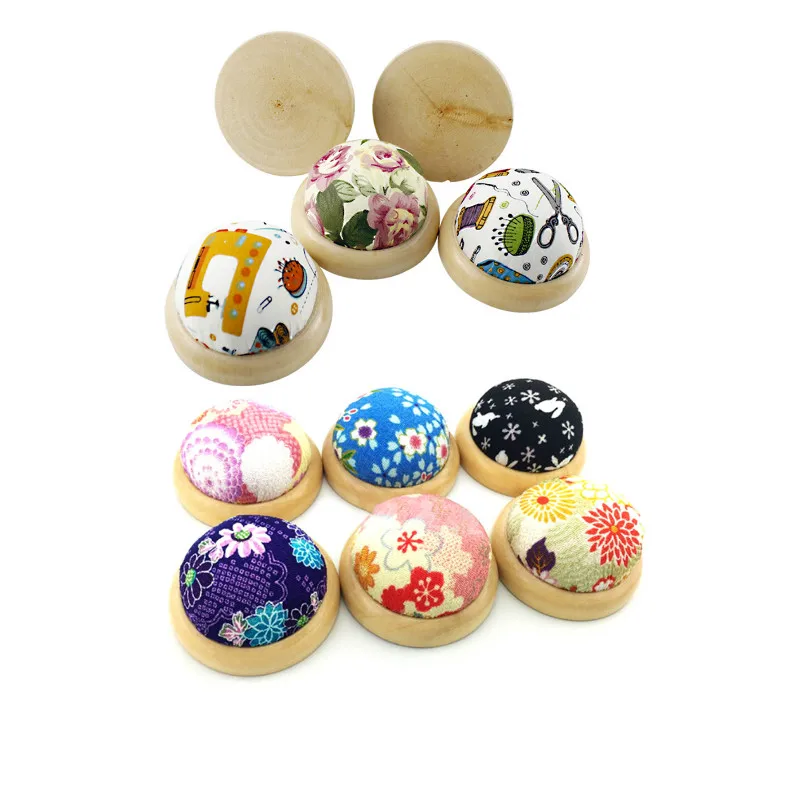 1 шт. шариковая иголка для рукоделия держатель подушек с деревянным дном швейная