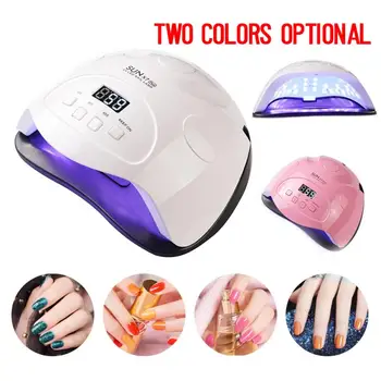 

Nail Lamp 90W UV LED Gel Nail Dryer Cure Manicure Nail Machine Fourth Gear Timing 42 Lamp Beads SUNX7 Plus Auto Sensor TSLM1