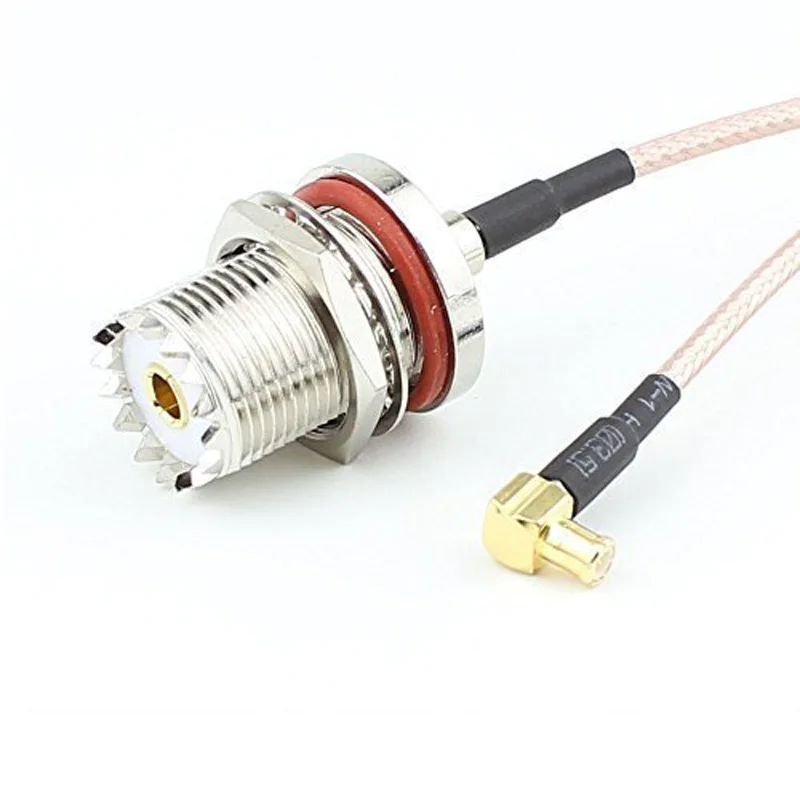 DHT Электроника радиочастотный коаксиальный кабель UHF SO239 PL259 Женский к MCX Мужской