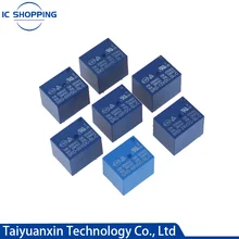 5Pcs Power Relay SRD-12VDC-SL-C SRD-03 05 06 09 12 24 12VDC-SL-C -SL-A 4Pin 5Pin 10A 3V 5V 9V 6V 24V 12V Relé de Alta Qualidade