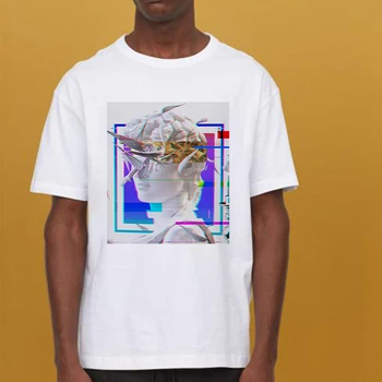 

Vaporwave Shirt Vintage Men T Shirt Retro Harajuk Aesthetic Streetwear Hiphop Harajuk Men Top Tee Funny T Shirt Homme Tee Print