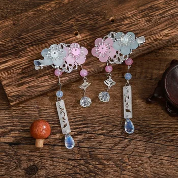 

Wild Children's Hanfu Antique Hair Accessories, Water, Hairpins, Tassels, Beautiful Flowers, Super Fairy Girls, Ancient Accessor