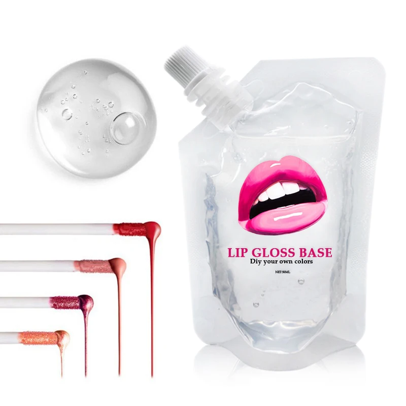 DIY Clear Lip Gloss Base Oil DIY Moisturizing Lipstick Material Base Gel For Lip Gloss Handmade Liquid Lipstick Makeup 50ml DIY Clear Lip Gloss Base Oil DIY Moisturizing Lipstick Material Base Gel For Lip Gloss Handmade Liquid Lipstick Makeup 50ml