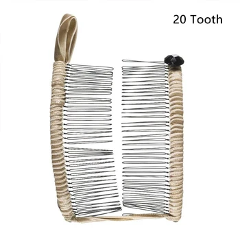 

Bun Adjustable Styling Vintage Banana Holder Accessories Put Up Ponytail Barrettes Double Comb Daily Gift Hair Clip Tools Home