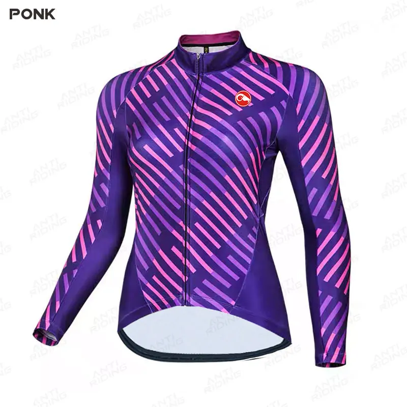 2020 Cycling Jersey Set Women Pro Team Winter Fleece Cycling Clothing MTB Cycling Bib Pants Set Ropa Ciclismo Triathlon Set Warm