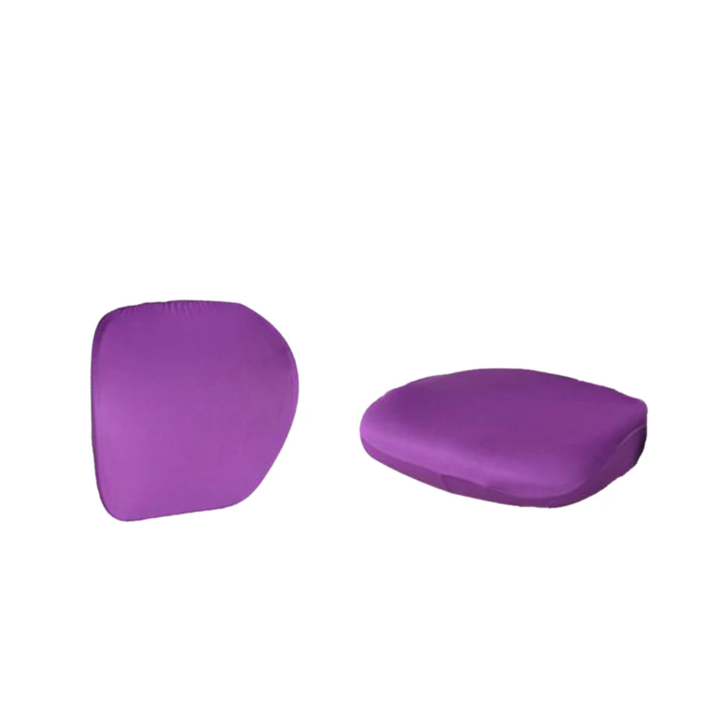 Modern Chair Covers Spandex Universal Computer Office Desk Stretch Rotating Pure Color Chair Cover for Home, Living Room Use