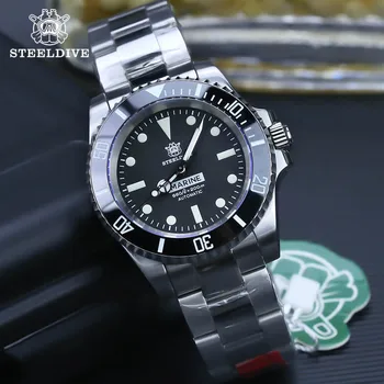 

STEELDIVE 1954 Mens Diver Watch 200m Mechanical Watches Sapphire Crystal Stainless Steel Automatic Watch men