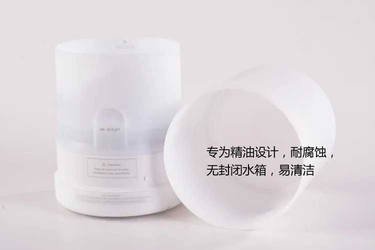 MUJI-style 300 мл цилиндрическая ультразвуковая ароматерапия машина увлажнитель Красочный ночник домашний увлажнитель производители D