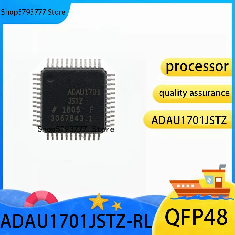2PCS-10PCS New original authentic ADAU1701JSTZ-RL QFP-48 ADAU1701JSTZ QFP48 ADAU1701 audio processing chip | Электроника