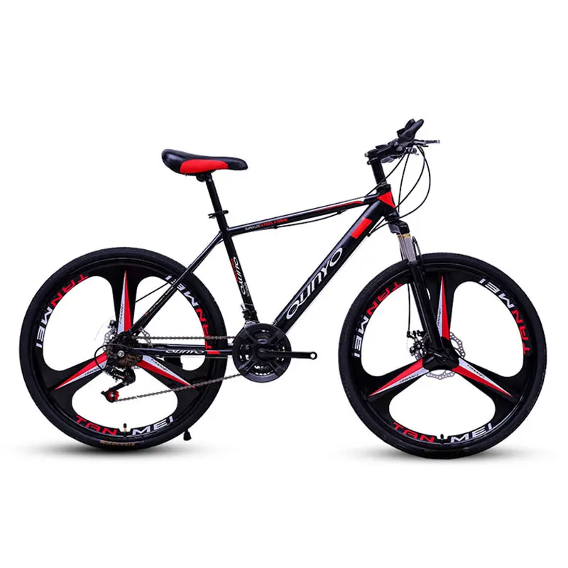 Bicycle Mountain Bike 24/27/30 Speed Mechanical Double Disc Brakes Adult Variable Speed Off Road Damping Bicycle
