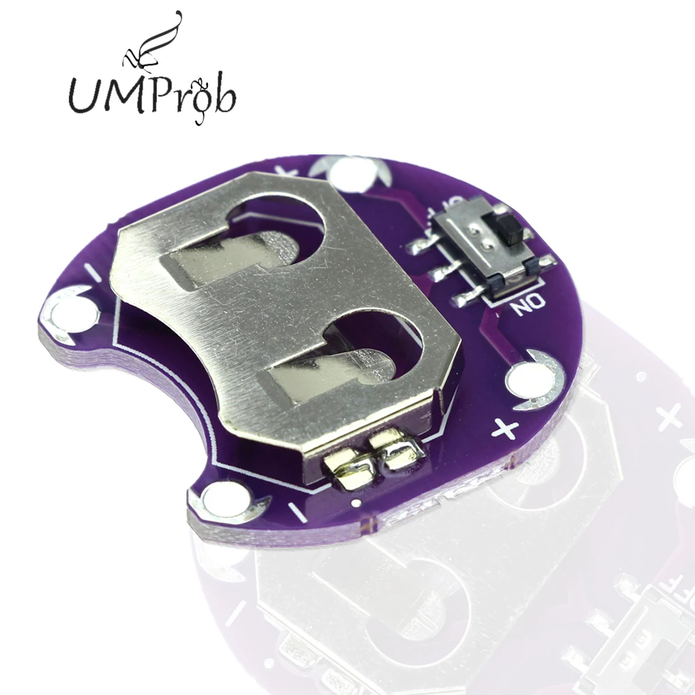 

LilyPad Coin Cell Battery Holder CR2032 Battery Mount Module for arduino DIY KIT