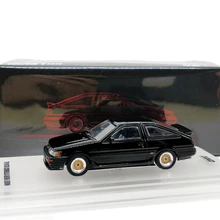 1: 64 INNO64 Toyota Corolla levin AE86 черный Ограниченная серия литой модельный автомобиль