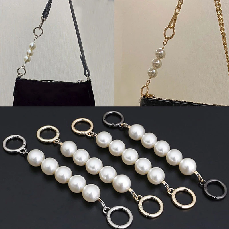 Purse Strap Extender For Women Bag Accessory Metal Chain Handbag Handle  Replacement Crossbody Shoulder Bags Charms Straps