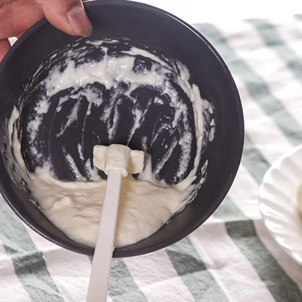  2pc Batter Dispenser Scraper Cream Scraping Blender Cake Dessert Spatula Scraper Kitchen Cake Gadge