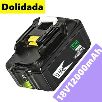 

18V 12000mAh 12.0Ah RechargeableFor Makita Power Tools Battery with LED Li-ion Replacement LXT BL1860B BL1860 BL1850 &8.8&10.8Ah