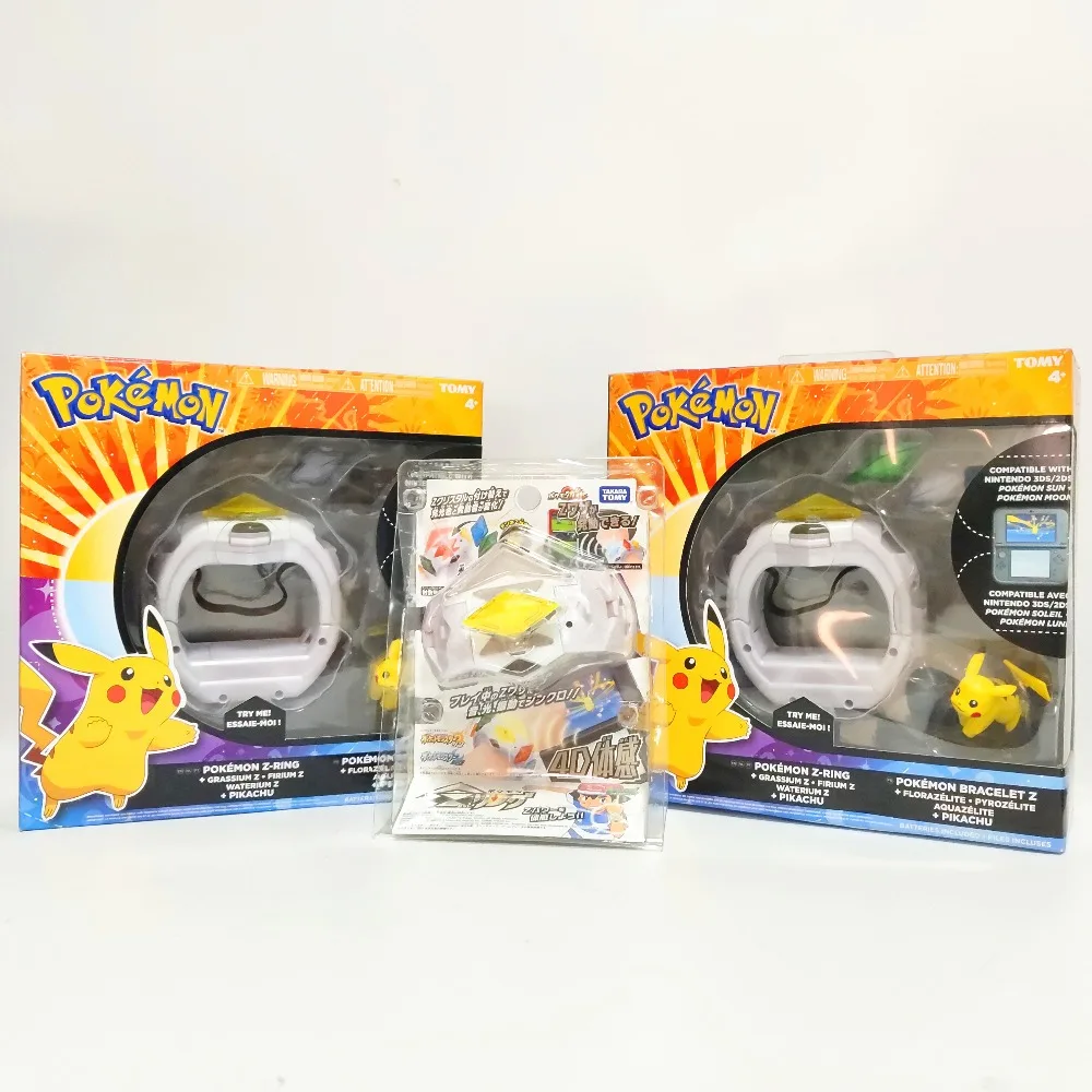 groentje Rusland Wens Pokemon Sun Moon Game Linkage 4d Somatosensory Z Bracelet Crystal Pikachu  Action Figure Anime Takara Tomy Pokemon Go Bracelet - Action Figures -  AliExpress