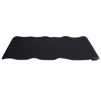 

Luminous Gaming Mouse Pad Color Large Flashing Usb Led Expansion Keyboard Pu Anti-Slip Mat Black Rubber + Cloth