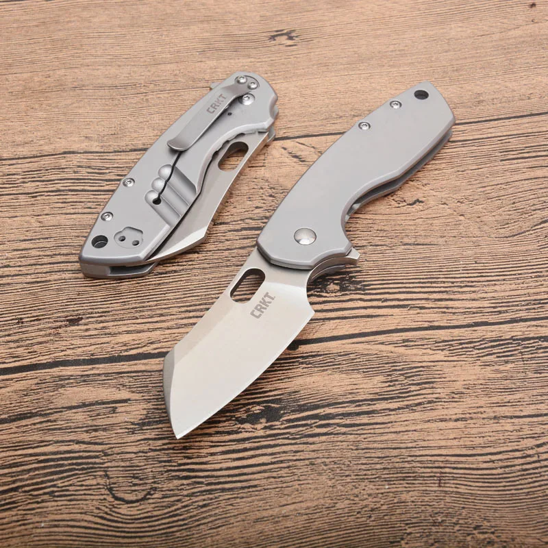 CRKT 5315 складной карманный нож 8cr13 лезвие из стали+ G10 Ручка для выживания на открытом воздухе Тактические походные охотничьи ножи EDC ручные инструменты