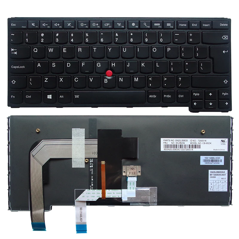 Клавиатура для ноутбука с подсветкой UI Lenovo Yoga 460 P40 S3 YOGA 14 | Компьютеры и офис