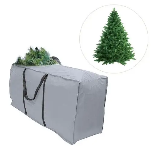 Наружная подушка для мебели сумка для хранения Рождественская елка органайзер для дома многофункциональная большая емкость отделочный Контейнер для мелочей - Цвет: 122x39x55 cm